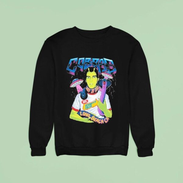Cobra Starship Warped Tour Long Beach Ufo Sweatshirt