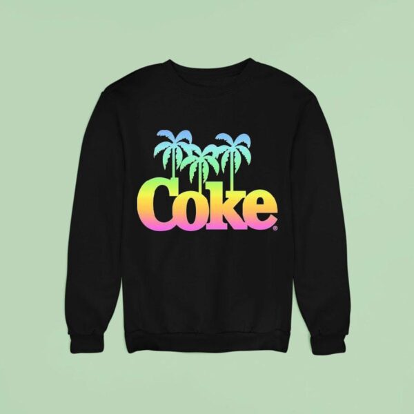 Coca Cola Trees Sweatshirt