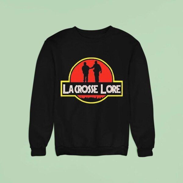 Code Blue Cam Lacrosse Lore Jurassic Park Sweatshirt