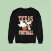 Cool Snoopy Texas Longhorns Football Sweatshirt
