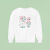 Coquette Bow Mario Yoshi Baby Strawberries Sweatshirt