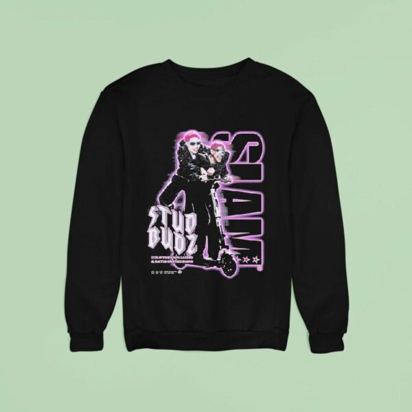 Courtney Williams And Natisha Hiedeman Slam The Studbudz Remix Wnbpa Sweatshirt