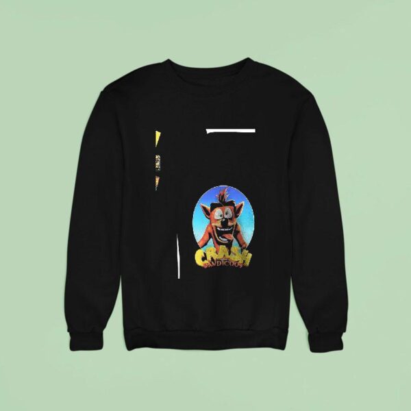 Crash Bandicoot Game Vintage Sweatshirt