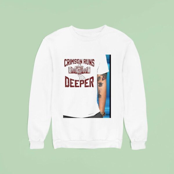 Crimson Runs Deeper Oklahoma Sooners Sweatshirt