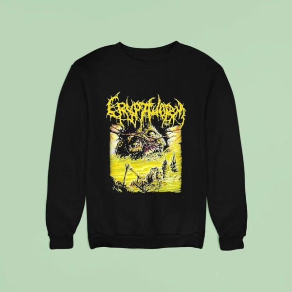 Cryptworm Spewing Sweatshirt