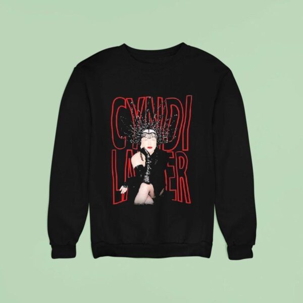 Cyndi Lauper Photo Sweatshirt