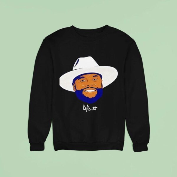Dak Prescott Big Face Dallas Cowboys Football Signature Sweatshirt