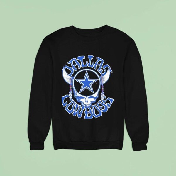 Dallas Cowboys Homage Nfl Grateful Dead Sweatshirt