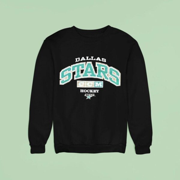 Dallas Stars Hockey Ccm Sweatshirt