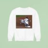 Dansby Swanson Mis Stepped First Base Chicago Cubs Sweatshirt