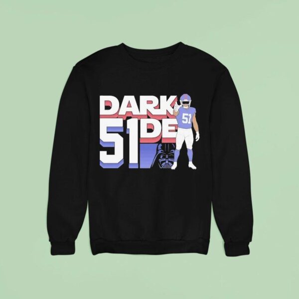 Dark De Zak Deossie New York Giants X Darth Vader Star Wars Sweatshirt
