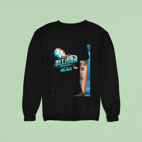 Dave Allison Texaco Havoline Racing Sweatshirt