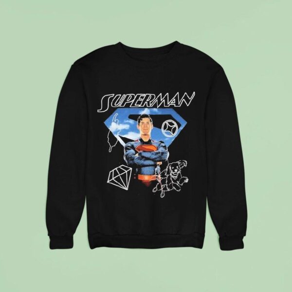 Dc Comics Superman Portrai Sweatshirt