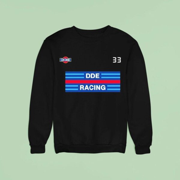 Dde Racing Garage Stripes And Speed Sweatshirt