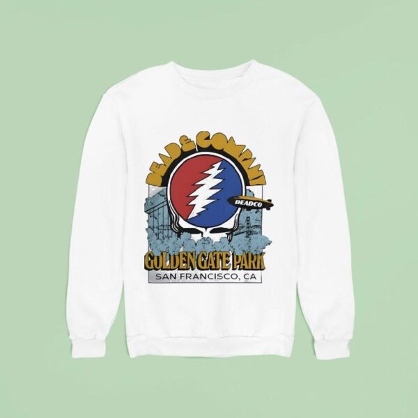 Dead And Company Blue Jean Clouds Grateful Dead Sweatshirt