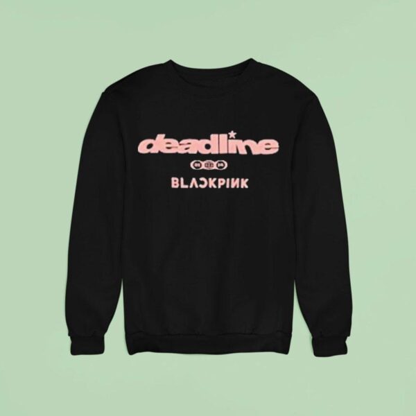 Deadline X Blackpink Continent Logo Sweatshirt