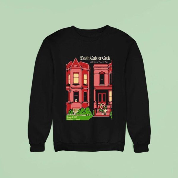 Death Cab For Cuite Aug The Chicago Theatre In Chicago Il Sweatshirt