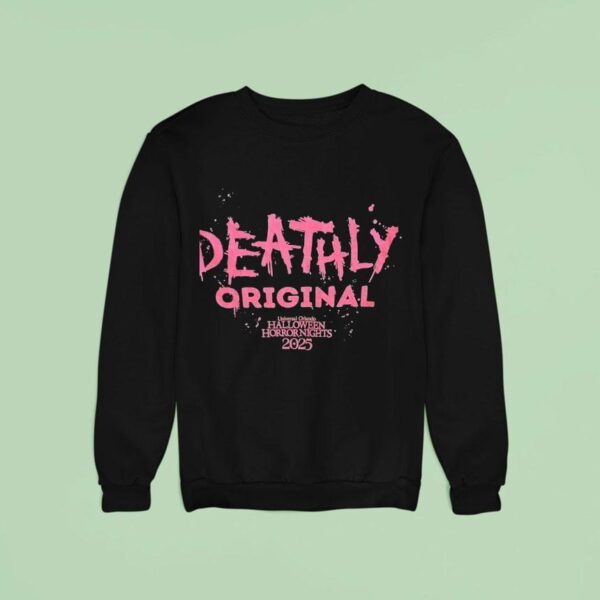 Deathly Original Universal Orlando Halloween Horror Nights Sweatshirt