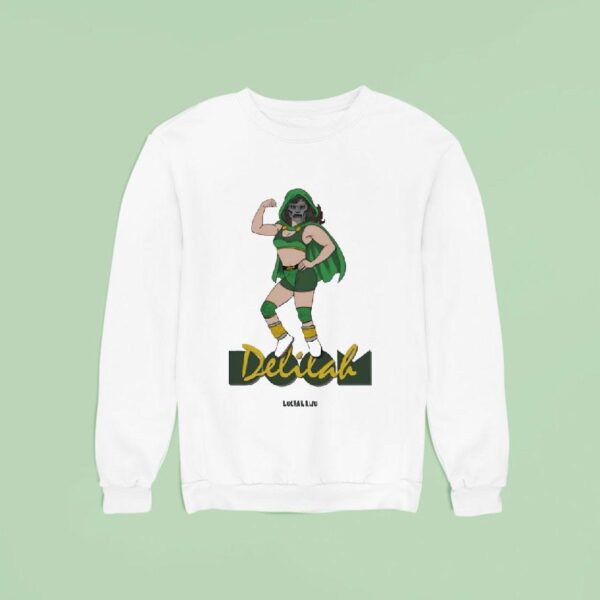 Delilah Doom Dr D Doom By Luchakaiju Sweatshirt
