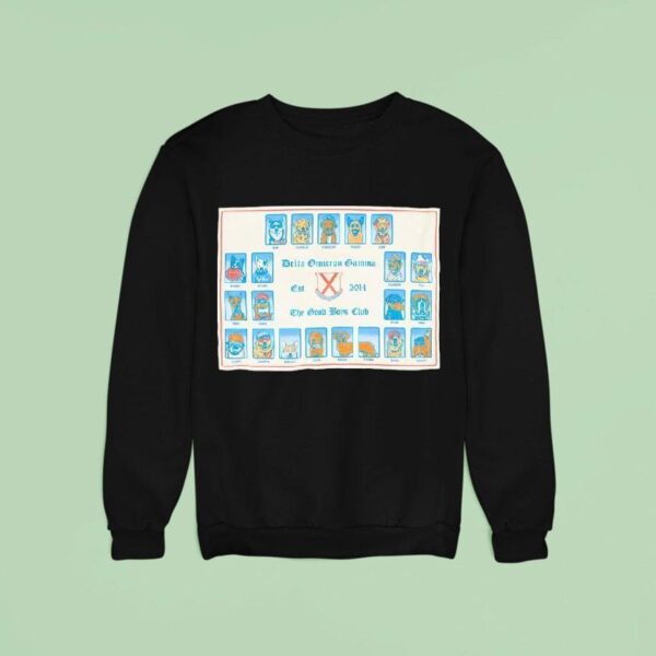 Delta Omicron Gamma Old Row Est The Good Boys Club Sweatshirt