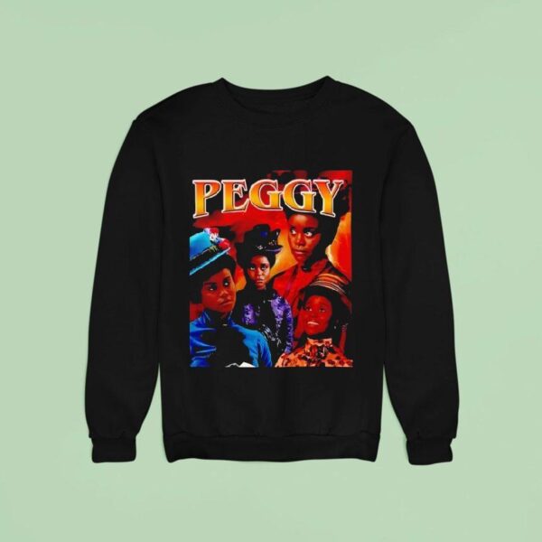 Denee Benton Wearing Peggy Graphic Sweatshirt