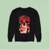 Dennis Rodman Chicago Bulls Basketball Signature Sweatshirt