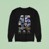 Depeche Mode Years Signatures Sweatshirt