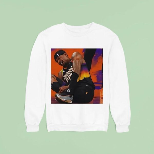 Devin Booker Injured Phoenix Suns Basketball Sweatshirt