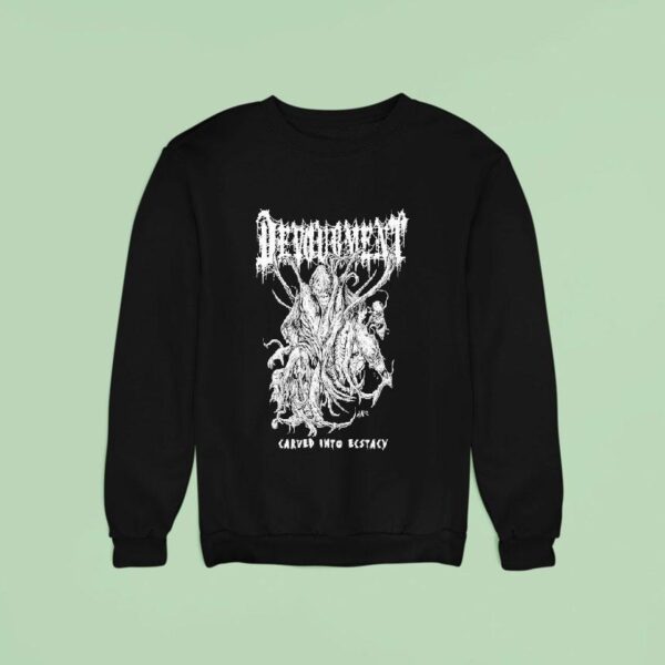Devourment Carved Into Ecstasy Sweatshirt