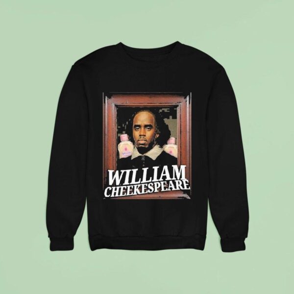 Diddy Sean Combs William Cheekespeare Sweatshirt