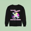 Dinosaur On A Skateboard There S Nothing Radical About Trans Exclusion Sweatshirt