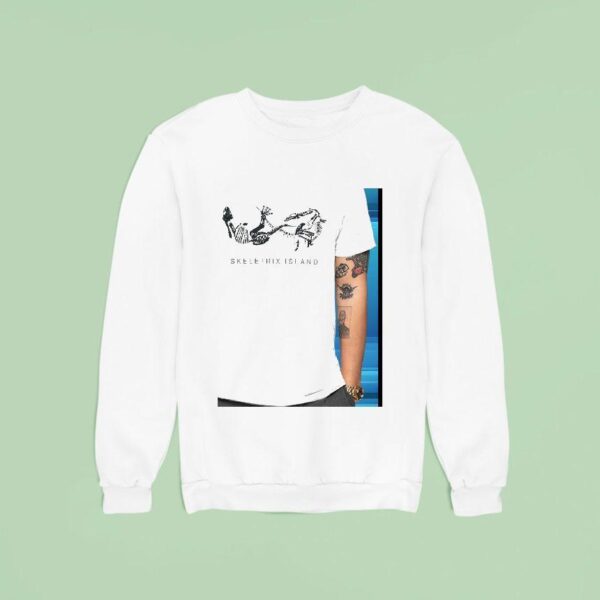 Dinosaur Skeletrix Island Sweatshirt