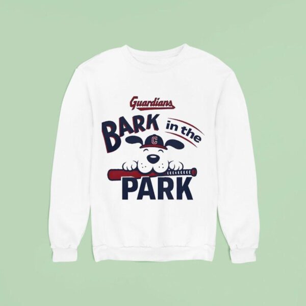 Dog Cleveland Guardians Bark In The Park Sweatshirt
