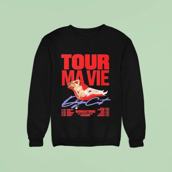 Doja Cat Ma Vie World Tour Th Album And Jealous Type With Dates Sweatshirt