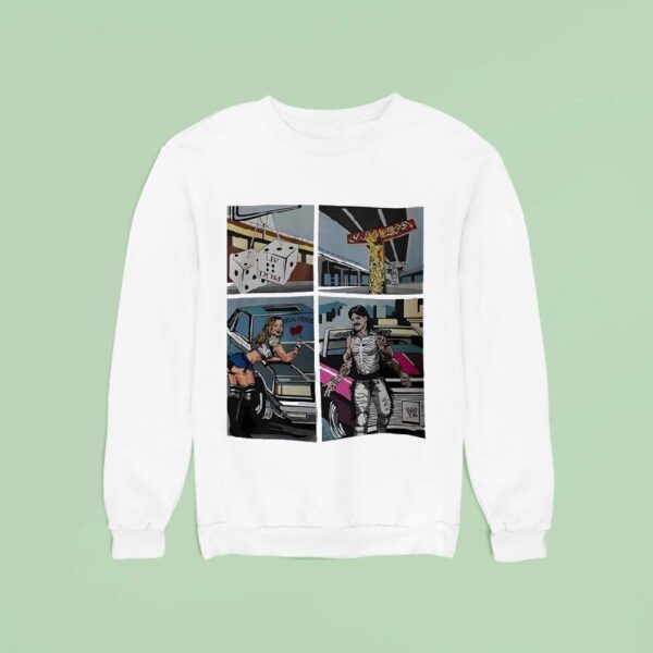 Dominik Mysterio Wwe Liv Dom Comic Sweatshirt