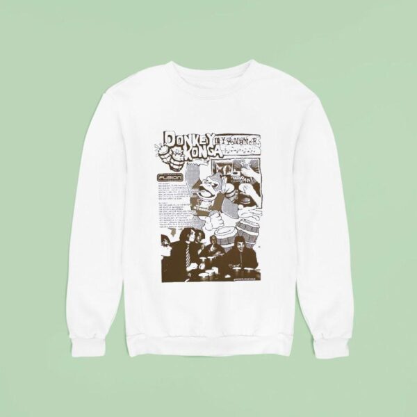 Donkey Konga My Chemical Romance Nintendo Fusion Tour Sweatshirt