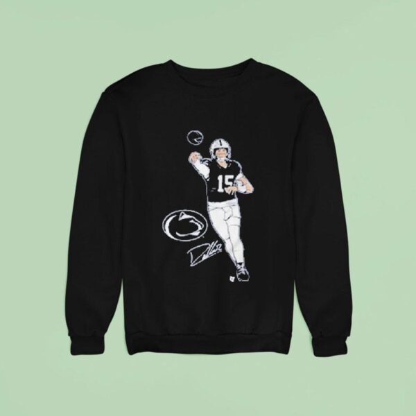 Drew Allar Superstar Pose Penn State Nittany Lions Sweatshirt