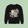 Drew Wise Fast Food Cow Sweatshirt