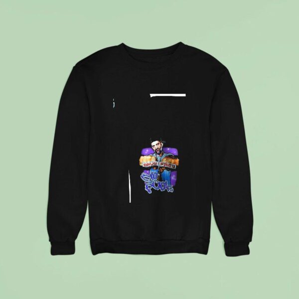Drug Free Cm Punk Punk Life Sweatshirt