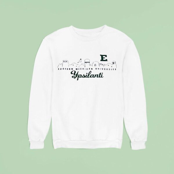 Eastern Michigan University Ypsilanti City Skyline Sweatshirt