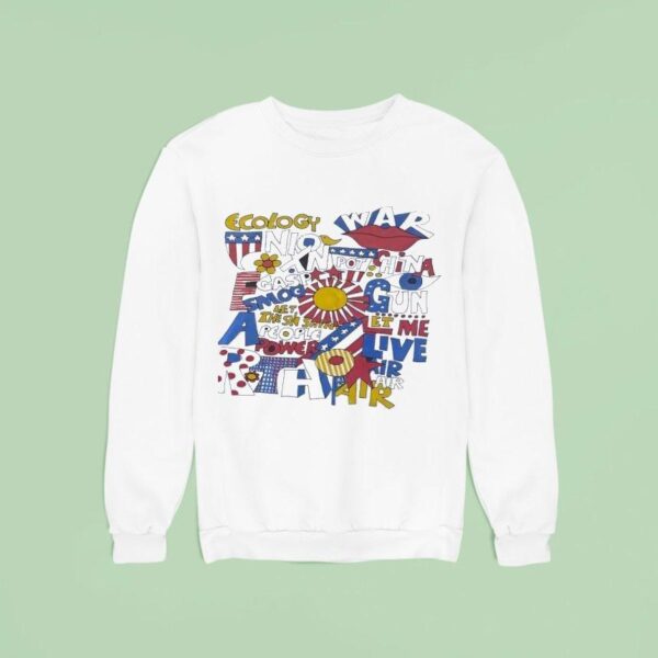 Ecology War China Gun Smog Power Live Air Sweatshirt