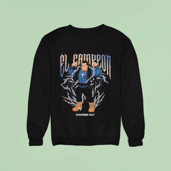 El Campeon Champions Only Campeon Muscle Sweatshirt