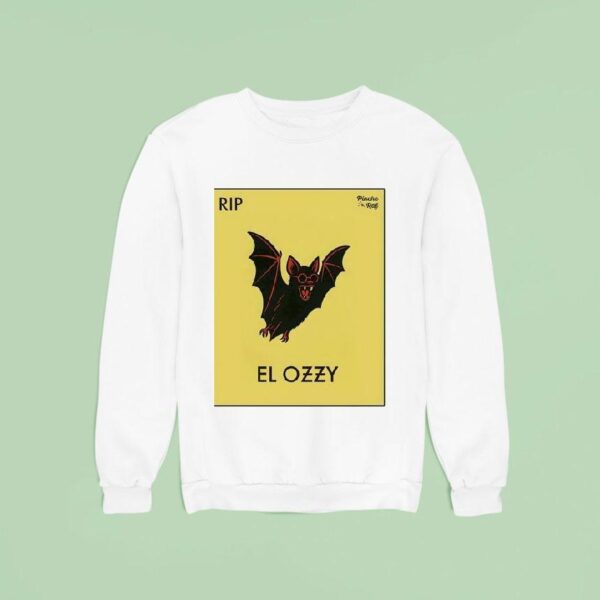 El Ozzy Bat Ozzy Osbourne Sweatshirt