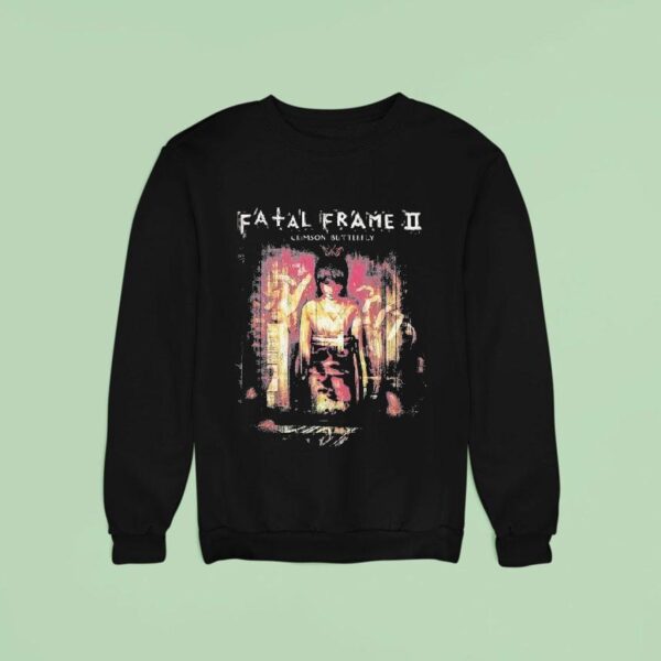 Fatal Frame Crimson Butterfly Sweatshirt