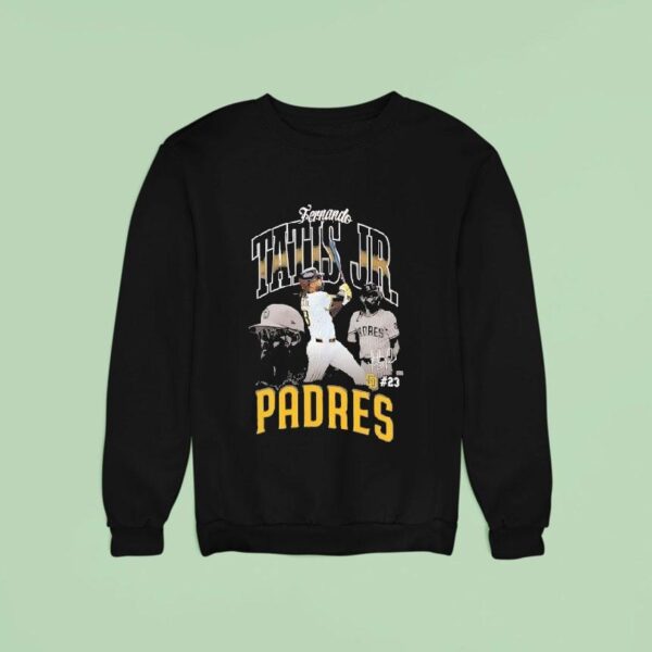 Fernando Tatis Jr San Diego Padres Player Graphic Signature Sweatshirt
