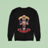 Fist N Fates Mishimas For Destruction Style Guns N Roses Sweatshirt