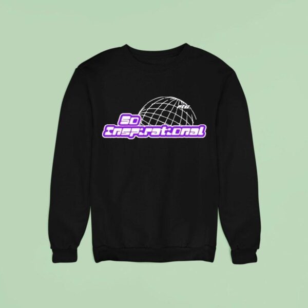 Flight Reacts So Inspirational Globe Sweatshirt
