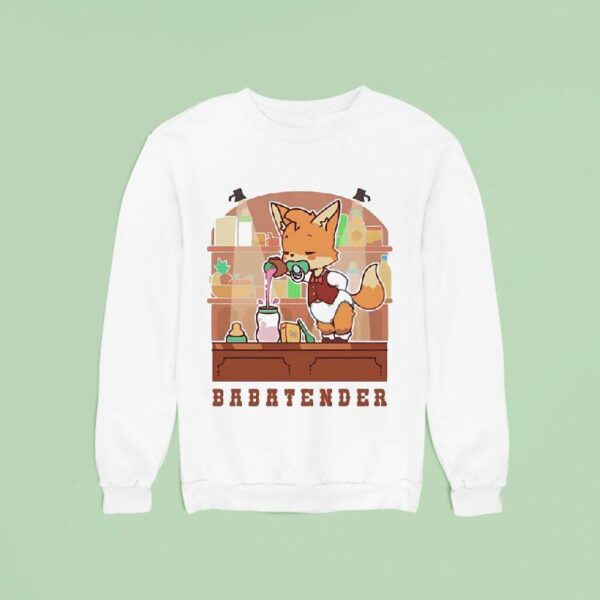 Fox Babatender Cartoon Sweatshirt