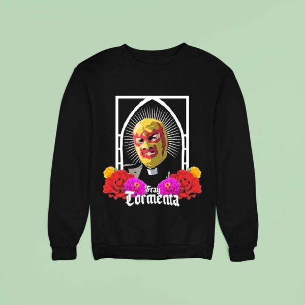 Fray Tormenta Padre Tormenta Floral Sweatshirt
