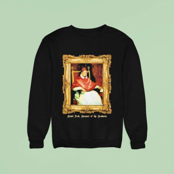 Fred Vasseur Saint Red Servant Of The Scuderia Portrai Sweatshirt